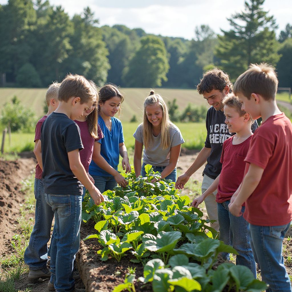 First farm educational program in 2005